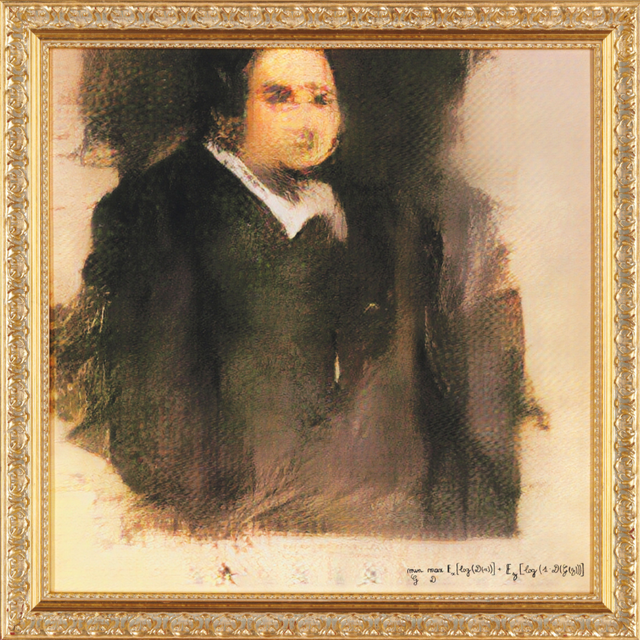Le portrait d'Edmond de Bellamy - IA Générative